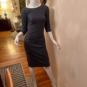 Elegant Gray Women's Dress